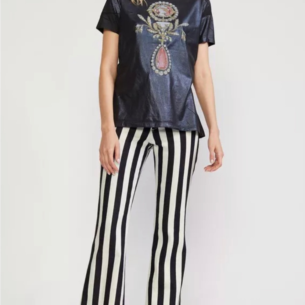 Cynthia Rowley | Midheaven Denim Rockstar Stripe Jeans Size 29